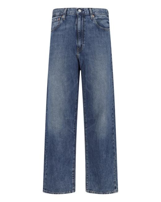 Levi's Strauss Blue Levis Strauss Jeans Cotton Linen for men