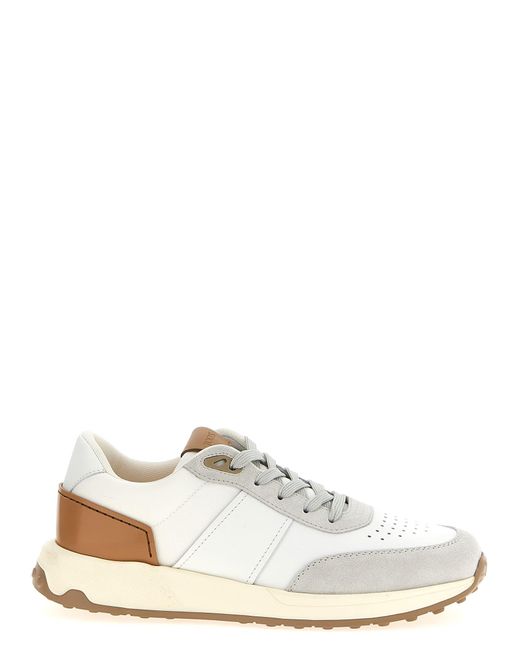 Tod's White 'Running' Sneakers for men