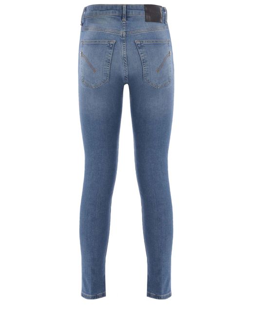 Dondup Blue Jeans Iris Made Of Denim