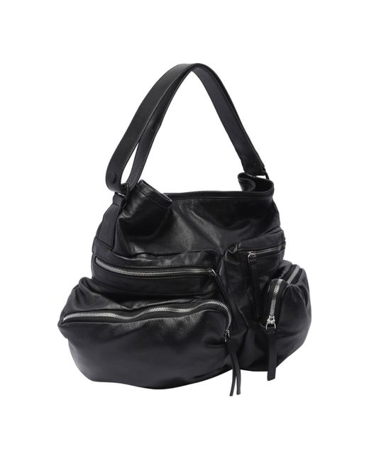 Vic Matié Black Shoulder Bag