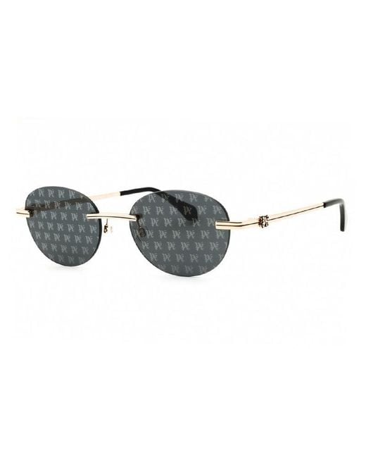 Palm Angels Gray Frame And Lens Sunglasses