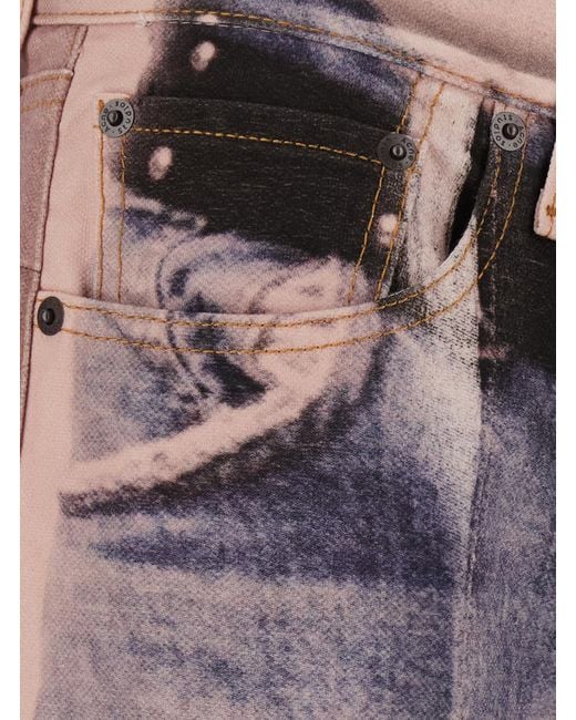 Acne Gray Denim Jeans for men