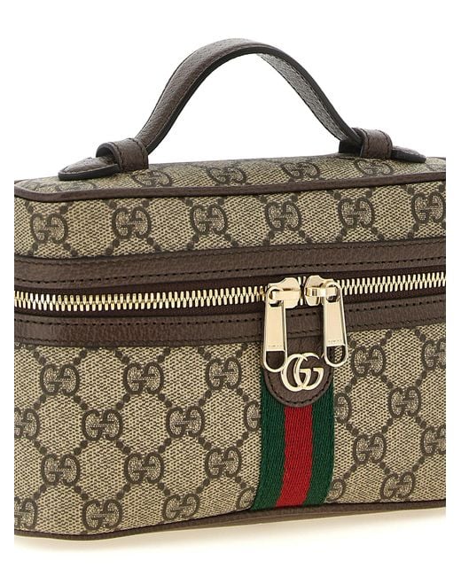 Gucci Metallic 'Ophidia' Small Shoulder Bag