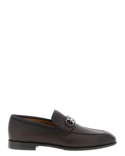 Ferragamo Brown 'Foster' Loafers for men