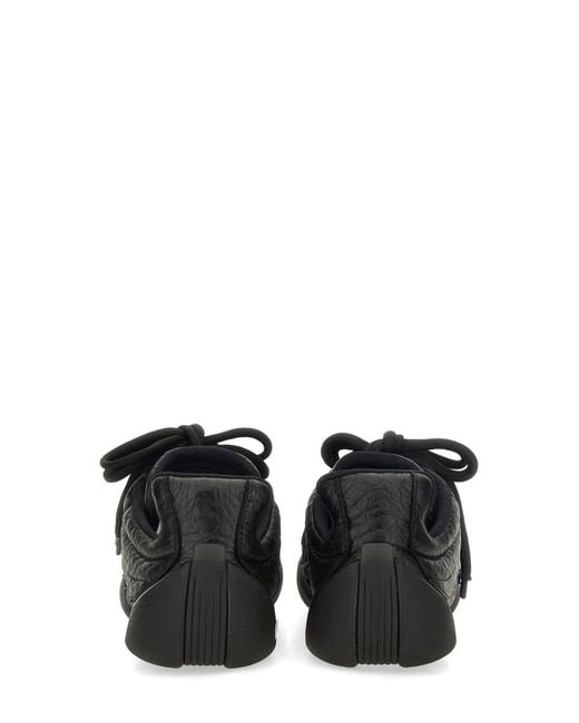 McQueen Black Flexion Sneakers Mutton Trainers for men