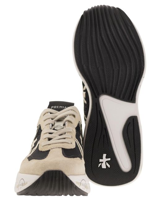 Premiata White Cassie Sneakers