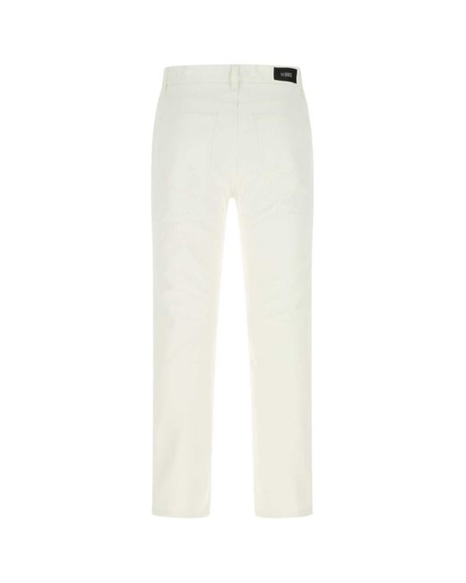 14 Bros White Denim Cheswick Jeans for men