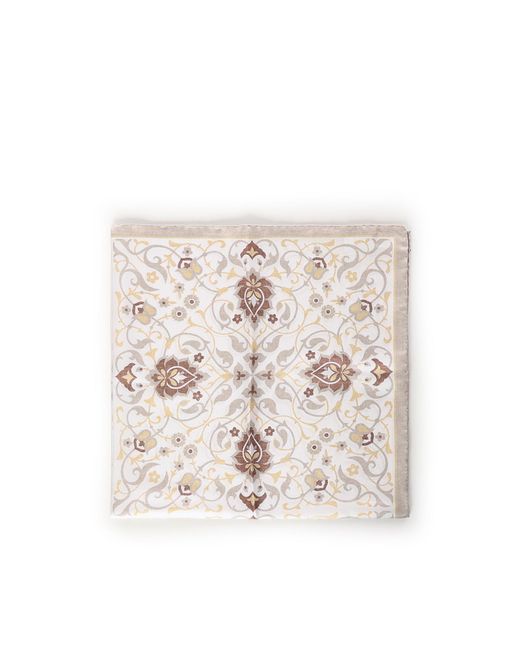 Eleventy White Scarfs Silk for men