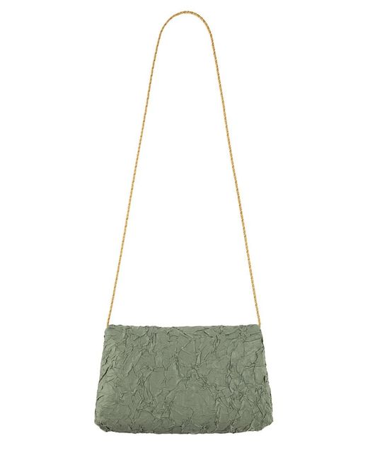 Dries Van Noten Green Shoulder Bag