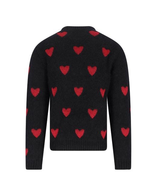 Valentino Blue Wool And Mohair Blend Sweater for men