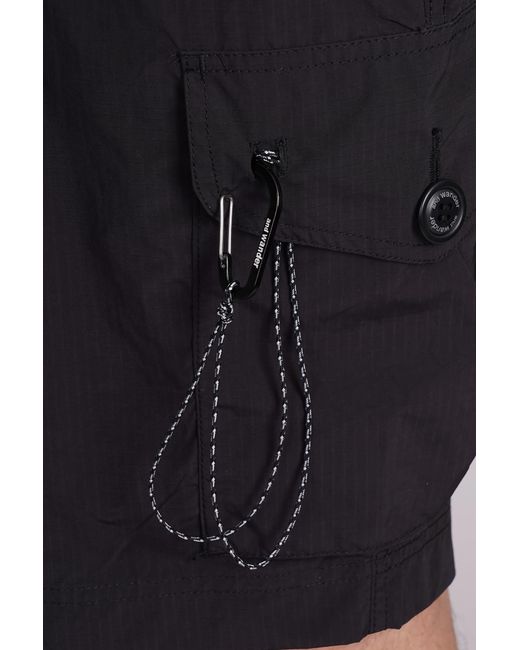 And Wander Shorts In Black Nylon for men