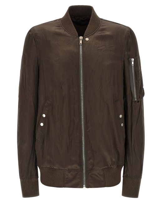 Rick Owens Brown Copper Bomber Clothing for men