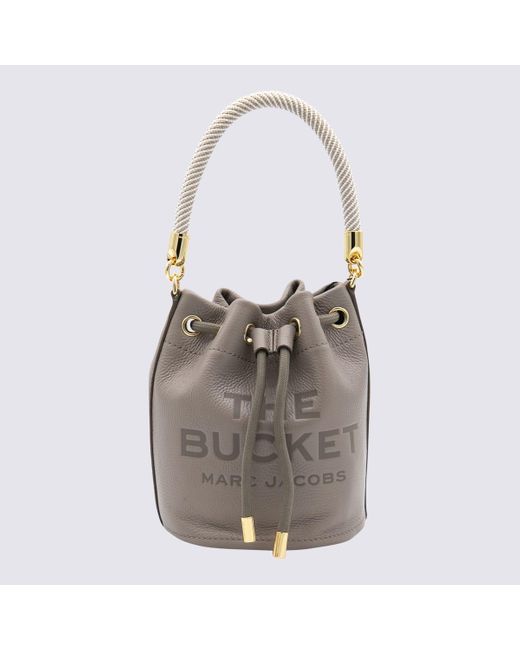 Marc Jacobs Brown Leather Bucket Bag