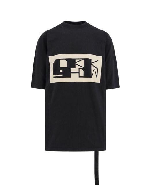 Rick Owens Black T-Shirt for men