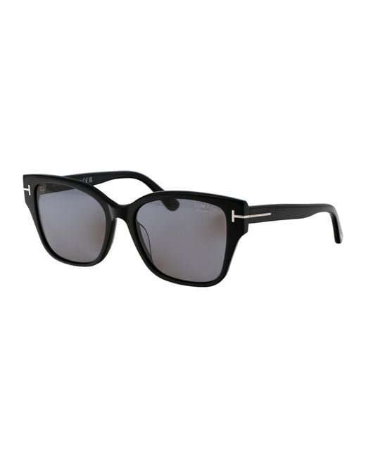 Tom Ford Black Ft1108 01D Acetate Sunglasses