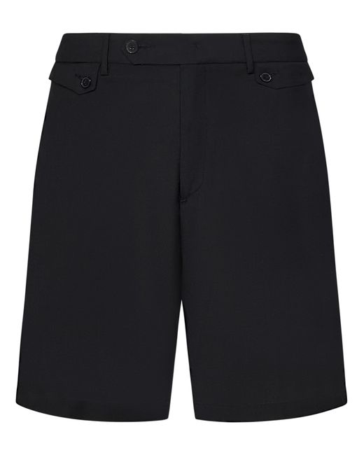 Low Brand Black Cooper Pocket Shorts for men