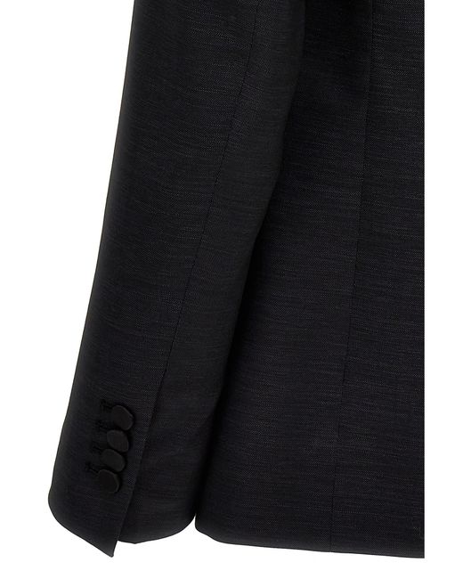 Tagliatore Black Tuxedo Dress for men