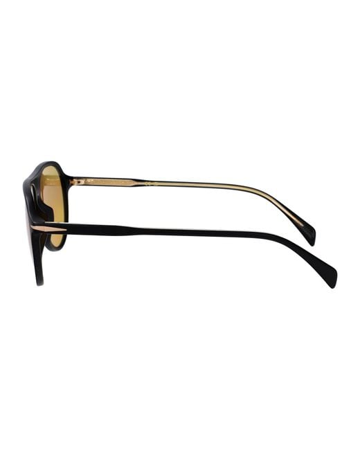 David Beckham Brown Sunglasses Db 1200-S Acetate for men