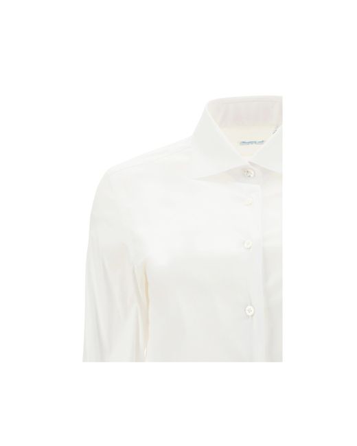 Finamore 1925 White Shirt
