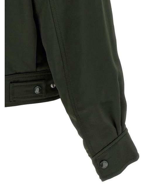KENZO Green Boke Flower Puffer Jackets for men