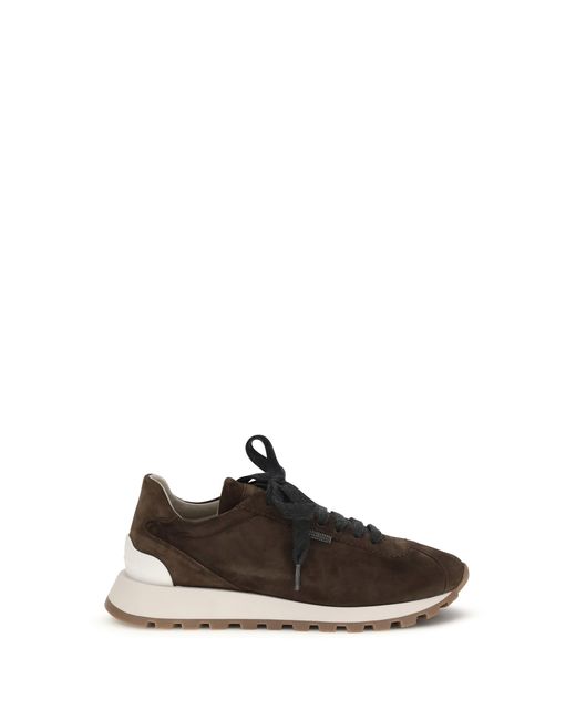 Brunello Cucinelli White Runner Sneakers