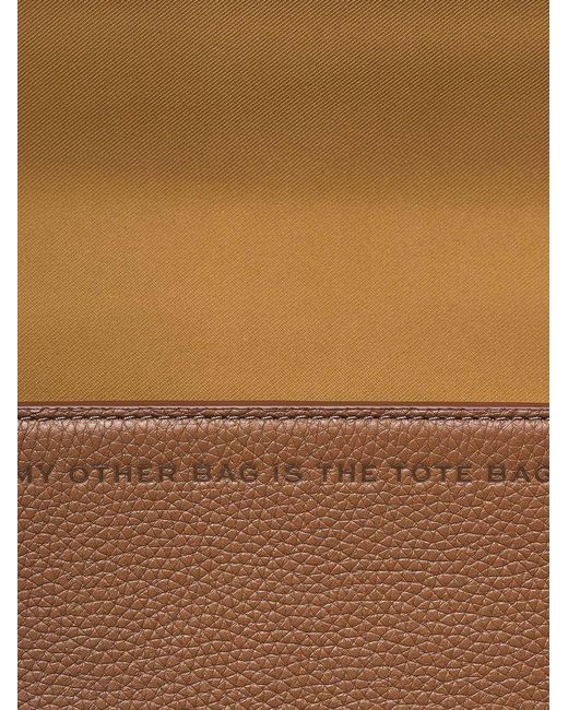 Marc Jacobs White Crossbody Bag Grain Leather Crossbody-Bags
