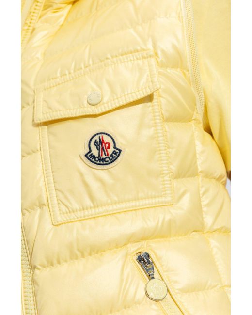 Moncler Yellow 'glygos' Vest,