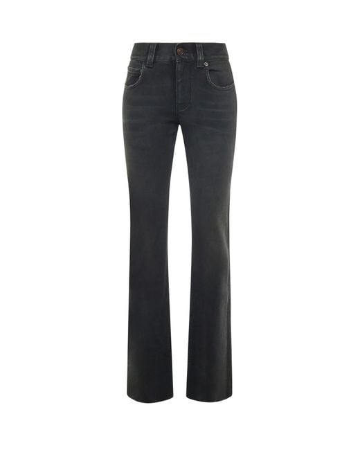 Balenciaga Gray Denim Bootcut Jeans