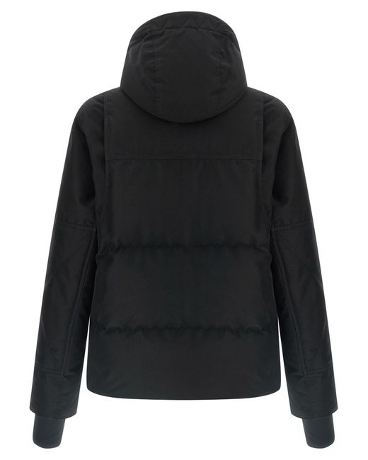 Moncler Black Elfin Puffer Jackets for men