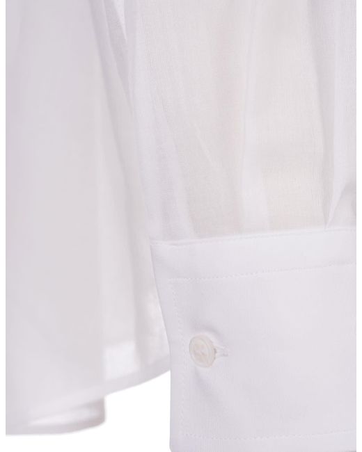 Ermanno Scervino White Oversize Shirt
