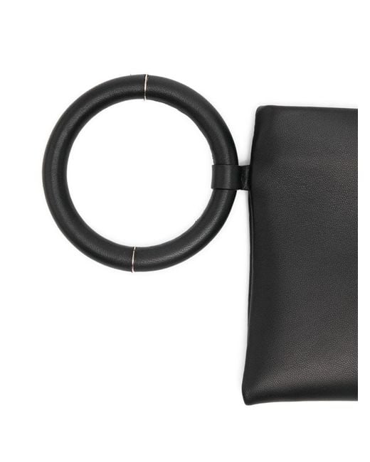 Tom Ford Black Clutch Aura Sheepskin Bags