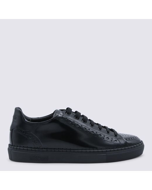 Moschino Black Sneakers _Cover Le Sole El for men