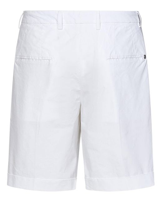Dondup White Julio Shorts for men