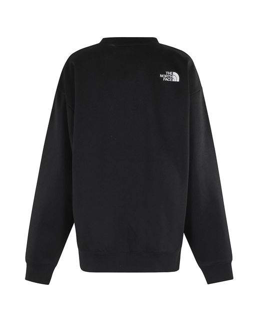 The North Face Black W Essential Oversize Crew