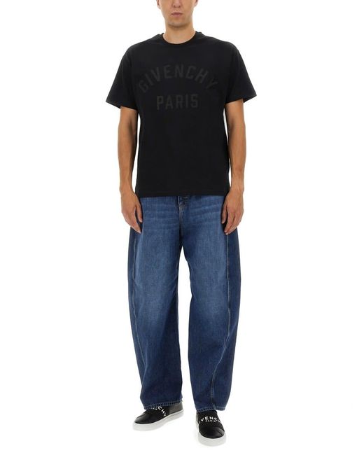 Givenchy Blue Washed Out Denim Jeans for men