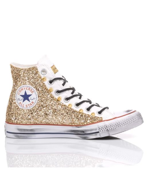 MIMANERA Multicolor Converse Glitter Customized