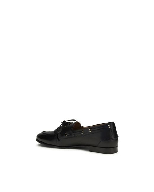 Bally Black Buffalo Leather Slip for men