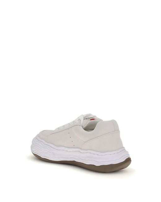 Maison Mihara Yasuhiro White Oliver Sneakers Upper: Cotton; Sole: Rubber