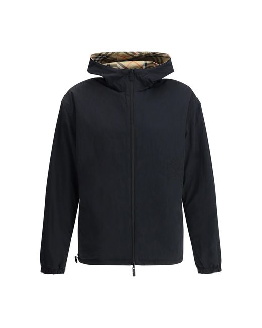 Burberry Multicolor Reversible Waterproof Jacket Polyester Coat for men
