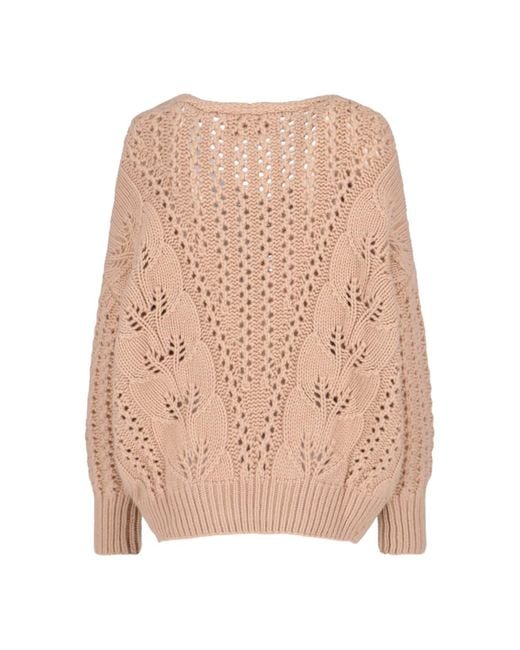Ermanno Scervino Pink Cashmere Sweater