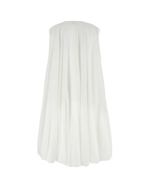 The Row White Dress