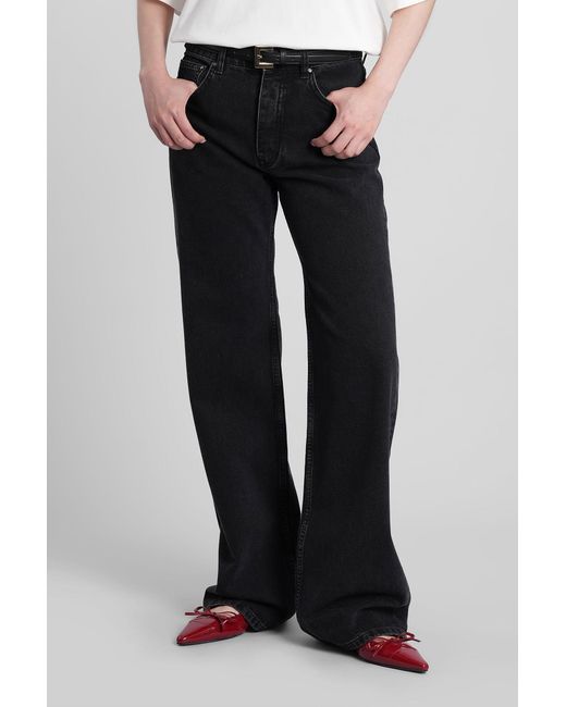 Anine Bing Black Hugh Jeans