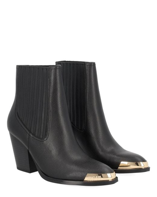 Versace Jeans Couture Black Camperos Boot Heel: Abs 85Mm