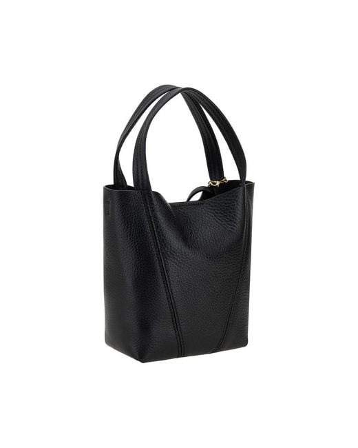 Chloé Black Chlo Spin Shoulder Bag
