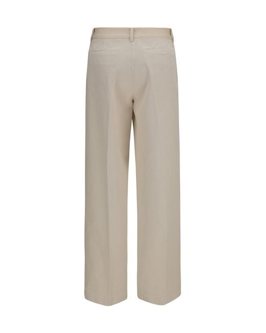 Forte_forte Gray Chino Pants Cotton