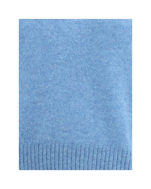 Marni Blue Cashmere Sweatshirt