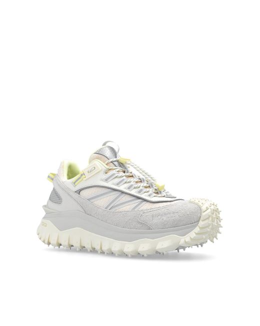 Moncler White 'trailgrip' Sneakers,