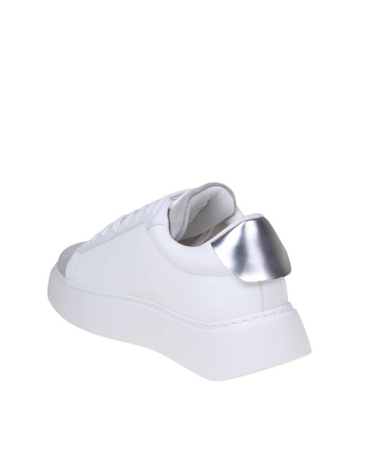 Furla White Sports Sneakers