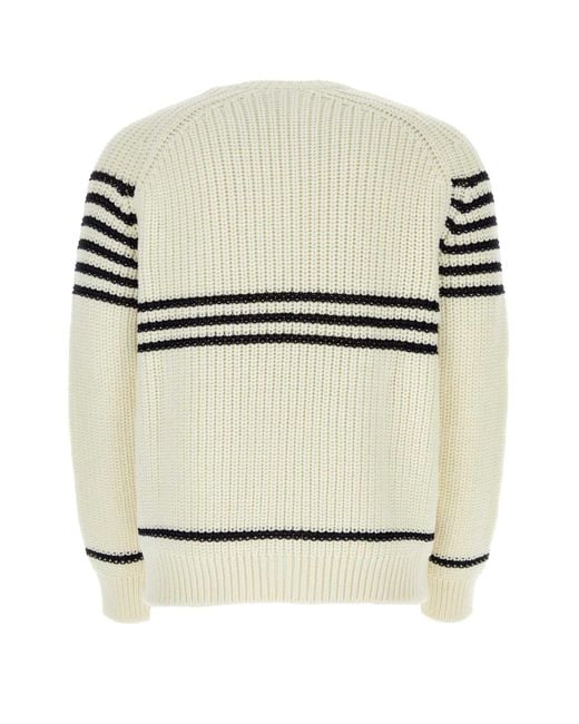 Loewe Natural Sweater In Wool Blend for men