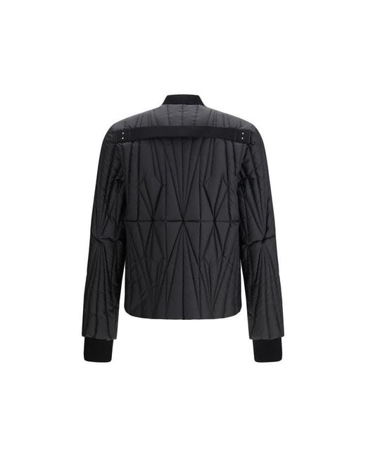 Moncler Black Goose Down Clothing for men